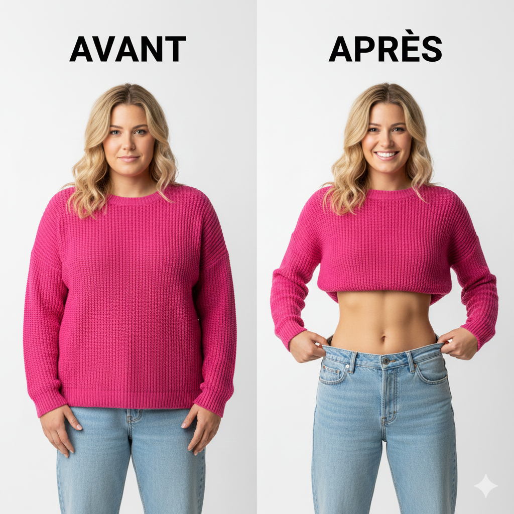 Transformation de Marie - Avant/Après